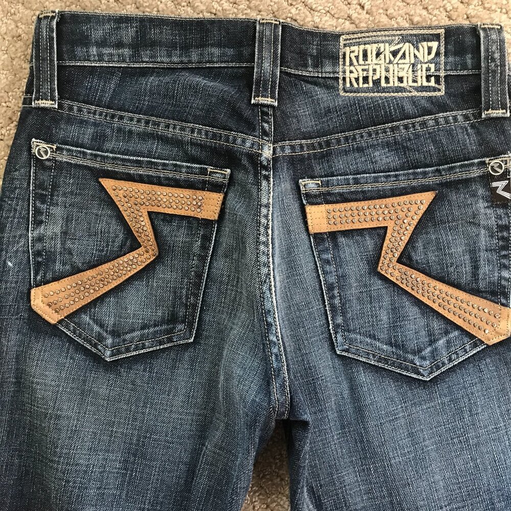 Rock & Republic Mens Slim Straight jeans